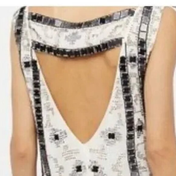 Free People Speak Easy Mini Dress.  SZ 4 - Picture 4 of 5